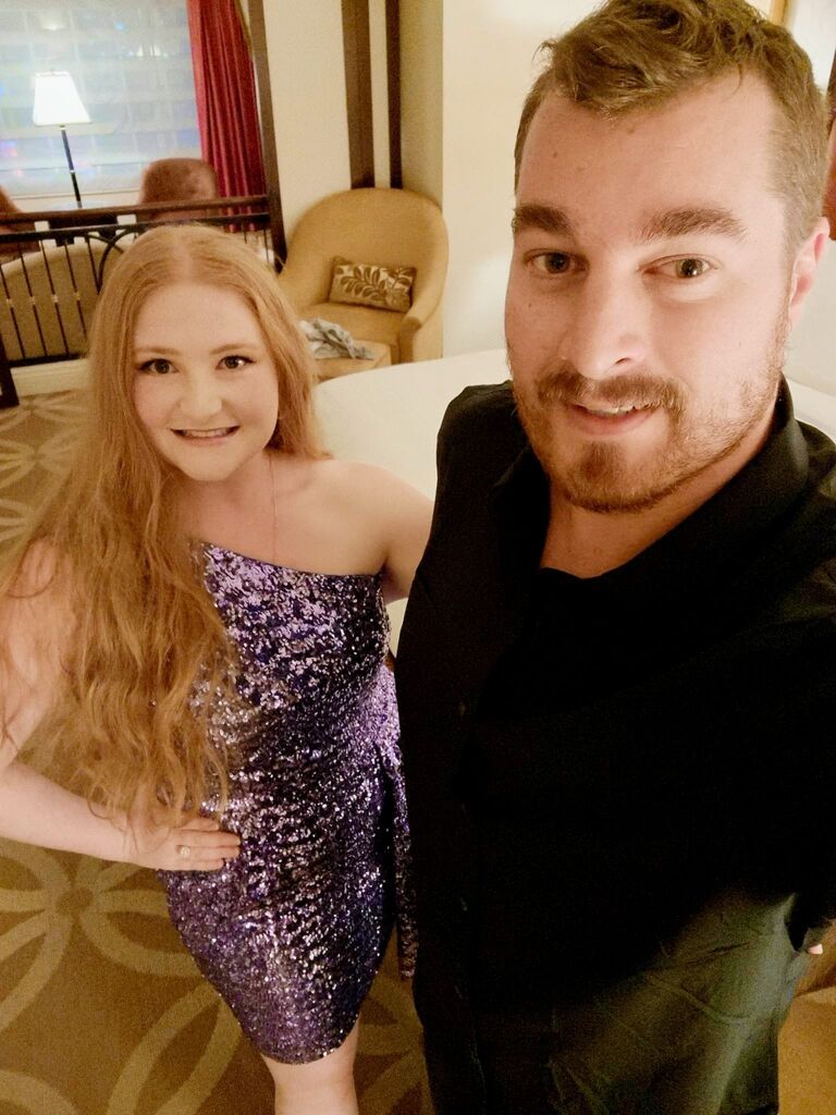 Our first trip to the United States together!