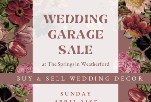 Wedding garage sale outlet near me