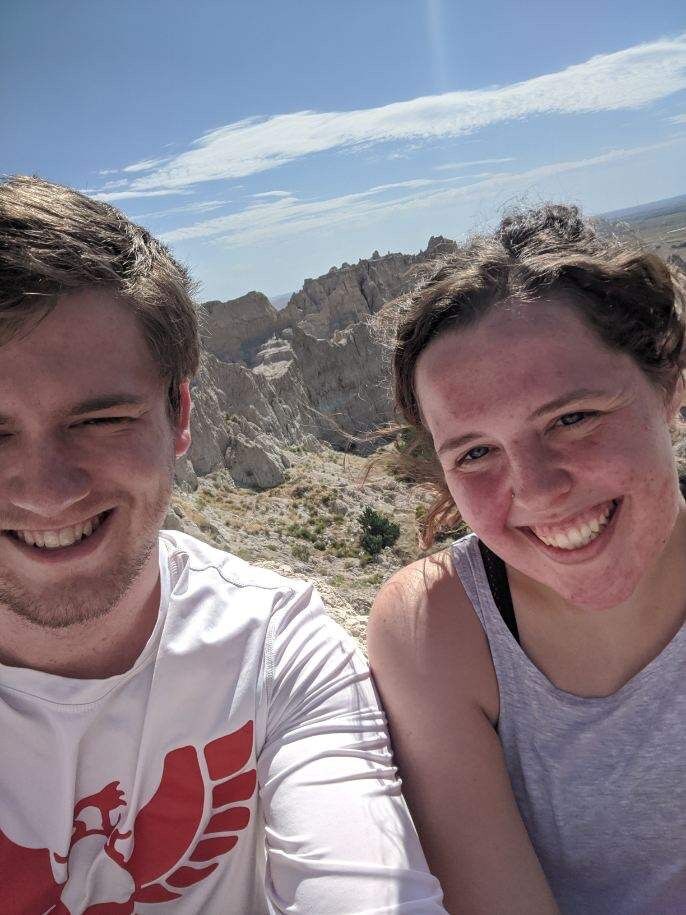 Our first road trip together. Spontaneous trip because of the derecho that hit Iowa earlier that week. 