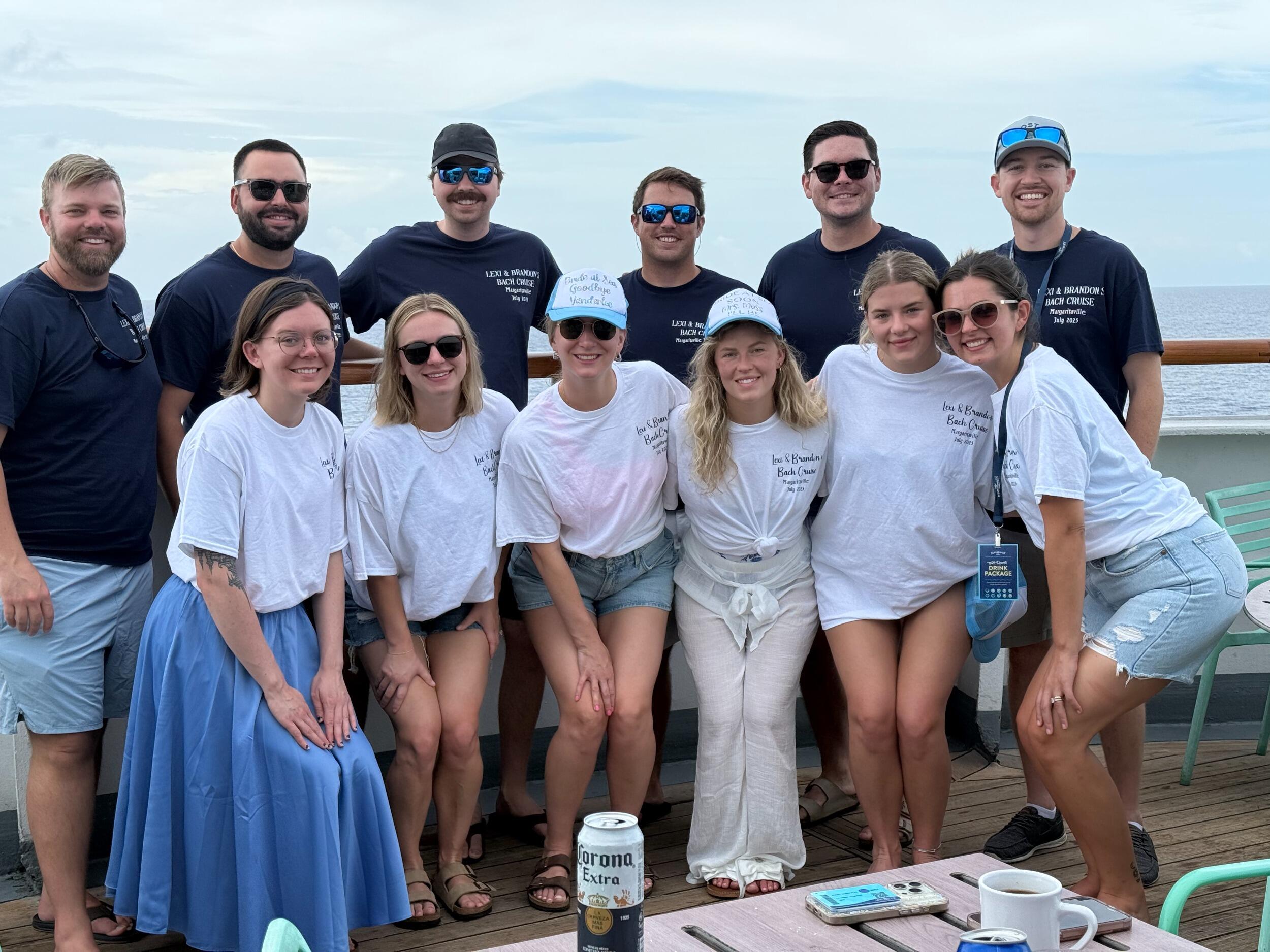 Celebrated our combined "Last Splash" on the Margaritaville cruise in the Bahamas with all of our favoirte people!