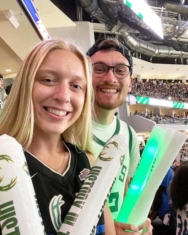 Jose worked in Milwaukee, while Clara pursued her MBA at CUW.