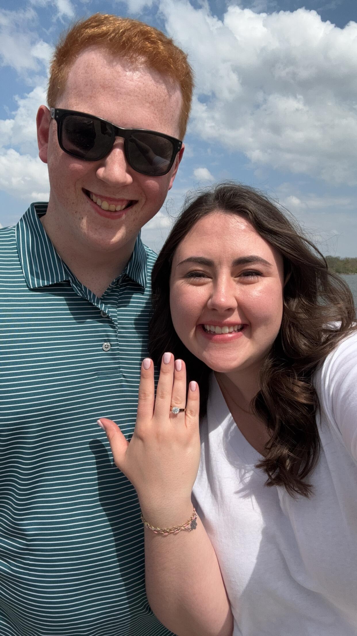 WE'RE ENGAGED!! Best day ever!!! 