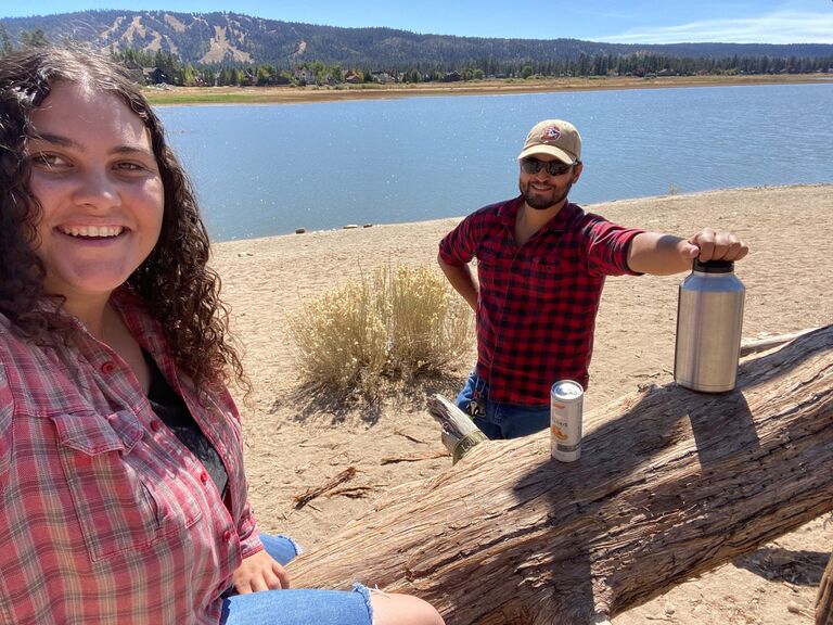 Julia and Justen headed up to Big Bear, CA to celebrate Justen's 30th birthday!