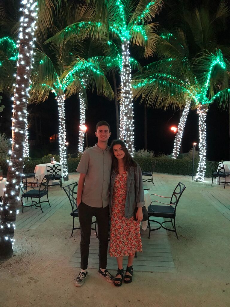 Shannon somehow convinced her dad to bring Quinn on a family vacation 4 months into dating :)