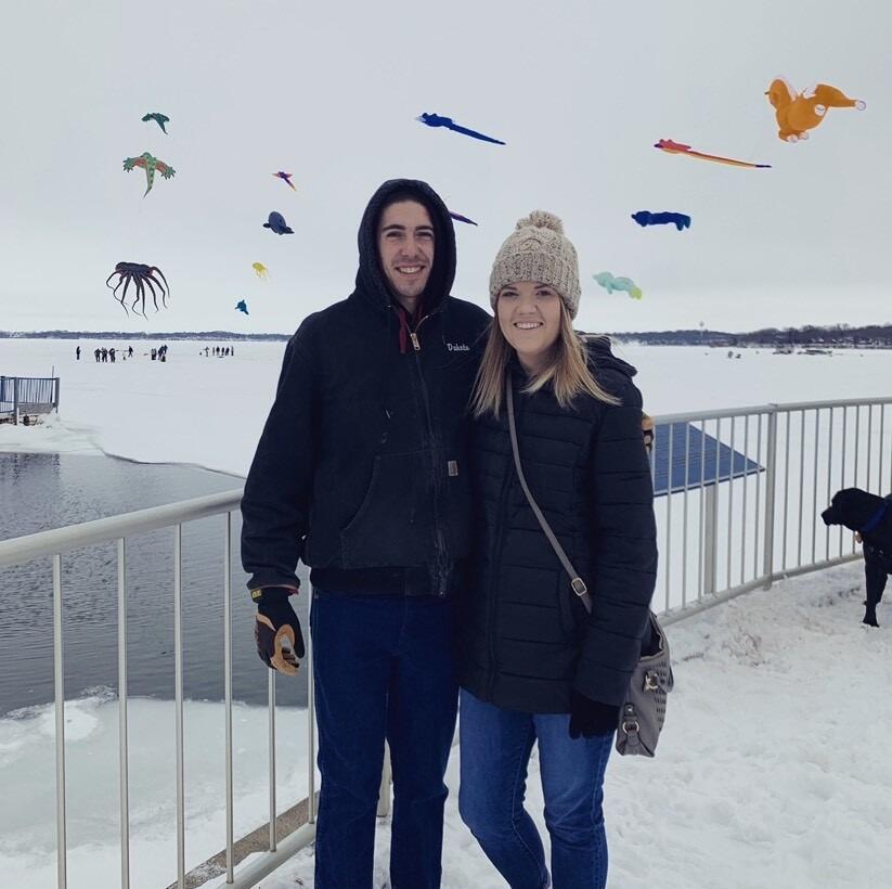 Our first Okoboji Winter Games! An annual event Okoboji holds in January over a long weekend that includes concerts, outdoor races, games and a lot of layers lol. We have continued to go every year since then! 