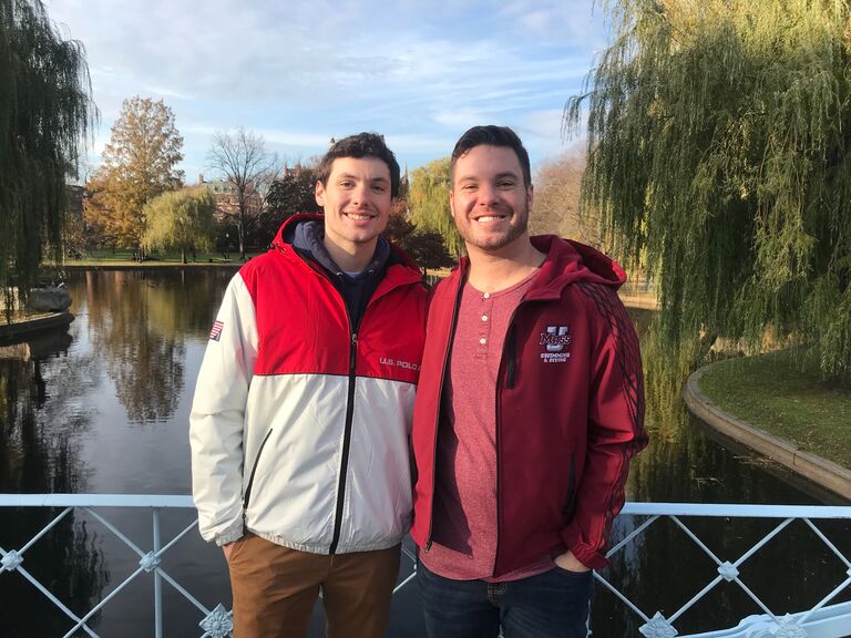 First time in Boston together!