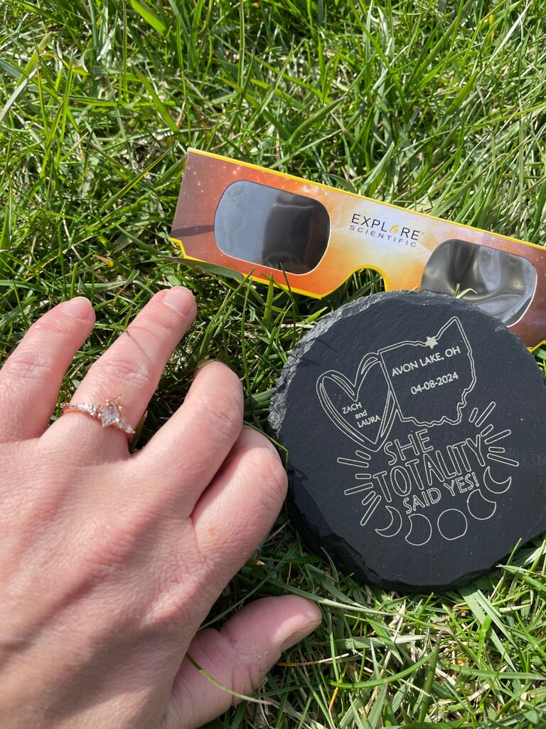 The one where Zach popped the question during totality