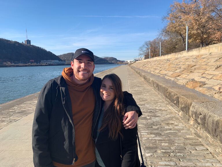 Pittsburgh - where we made our relationship official!
