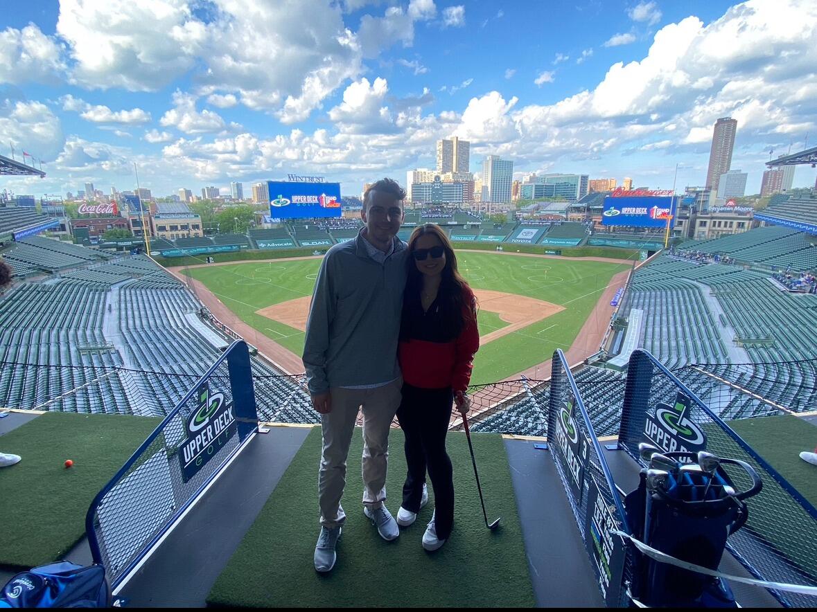 Upper Deck Golf at Wrigley Field