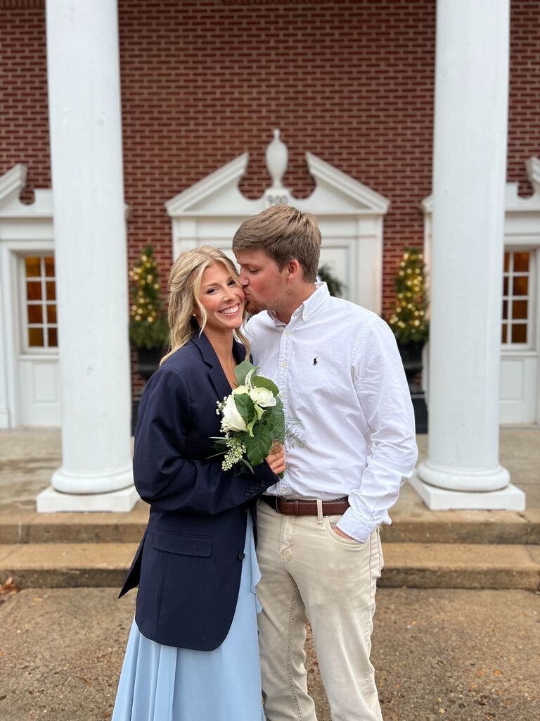 Two months in, and we'd already became each other's favorite wedding date!