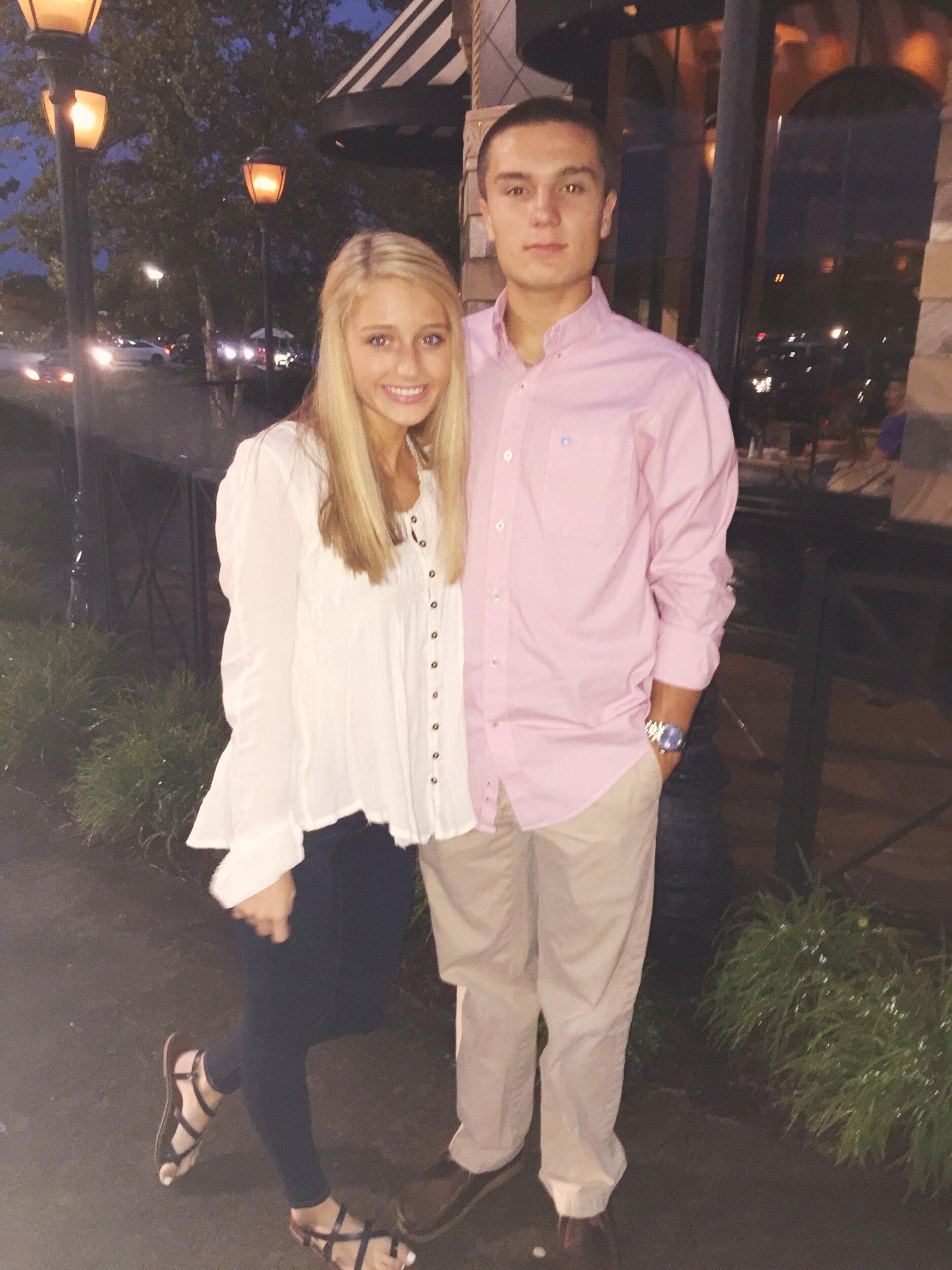 One year anniversary dinner date at the Cheesecake Factory! 