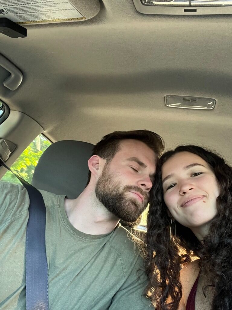 A pic from our first date! We went to Broder Nord for breakfast, then to the Portland Rose Garden, and spent the rest of the day with Vince and Ally Castaldi :) Hunter joined me on a whim and we had the best time.