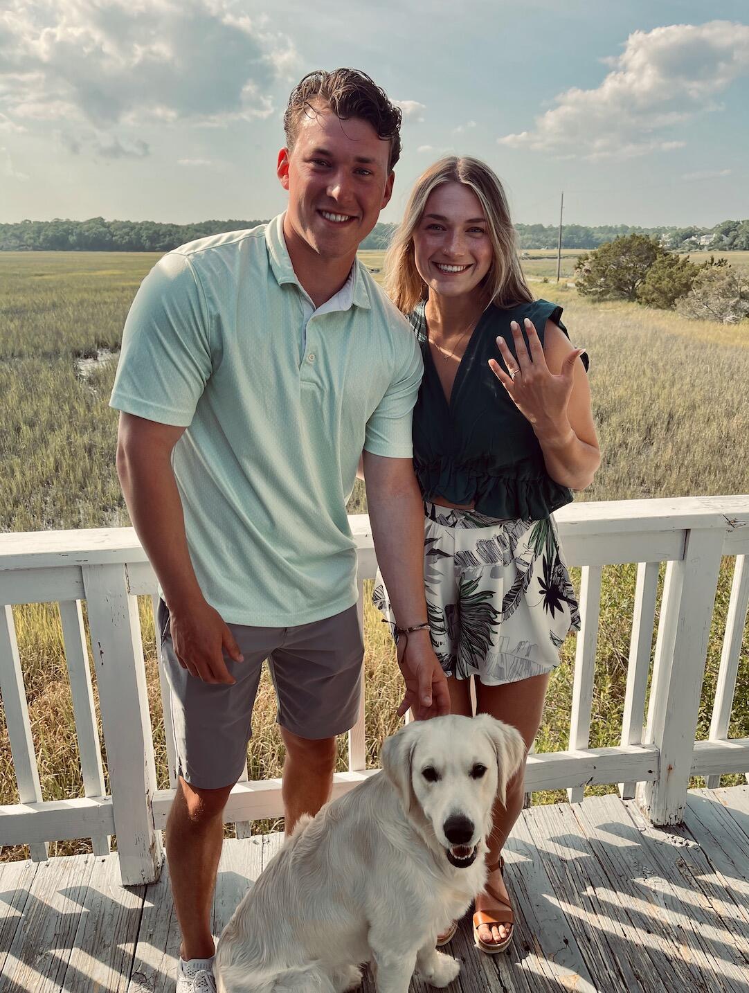 We got engaged!
