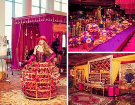 Pink and Purple Indian Wedding Celebrations