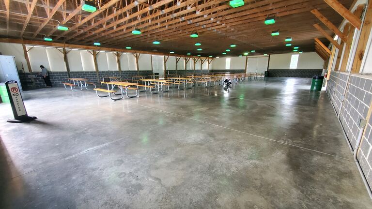 Inside the venue