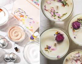 DIY bath bomb and candle making kits to make the perfect anniversary gift