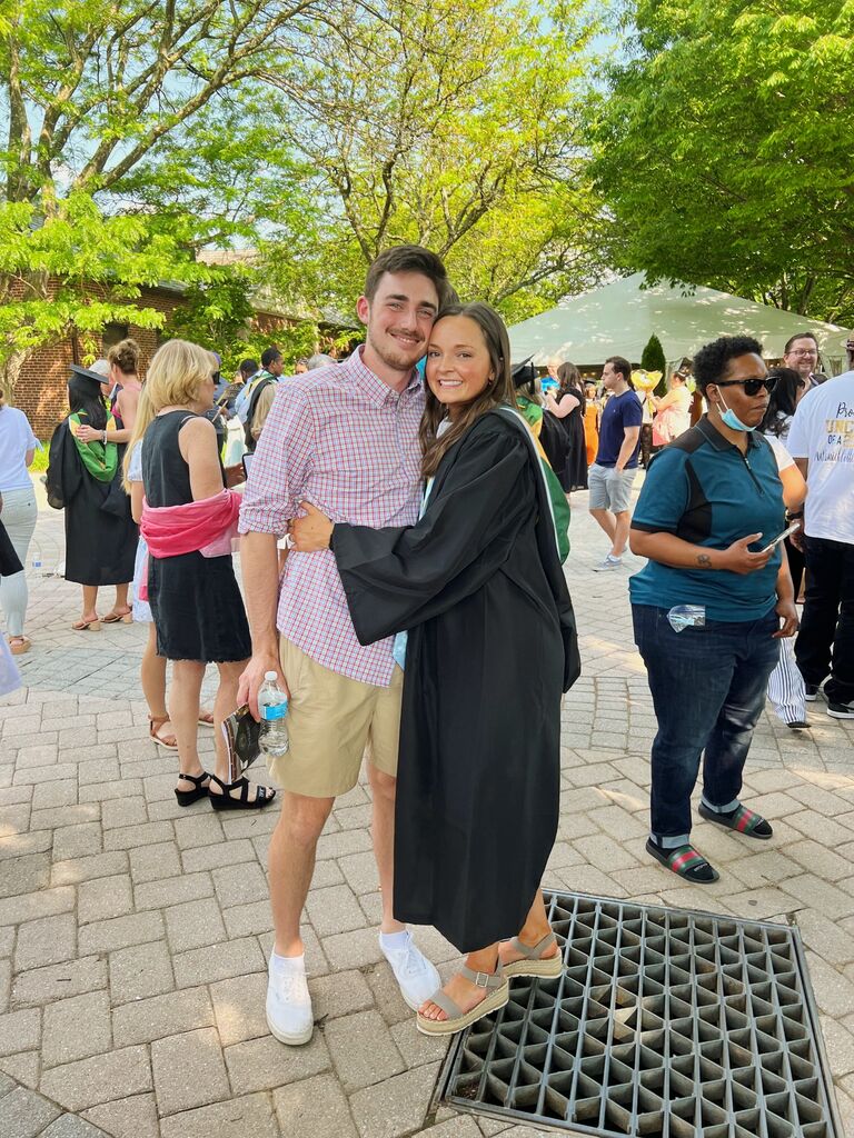 Graduated from McDaniel just a year apart!