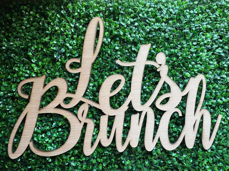 Brunch:
10AM. 
By invitation only for family and wedding party.
