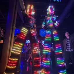 The Mega Mechs - Giant LED Party Robots, profile image