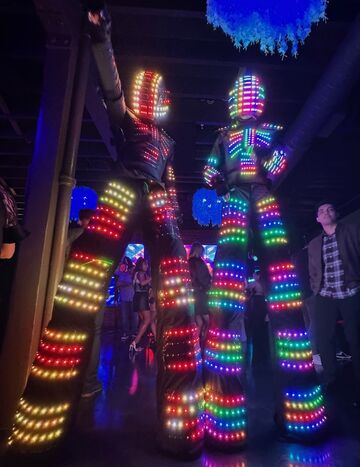 The Mega Mechs - Giant LED Party Robots - Party Robot - Los Angeles, CA - Hero Main