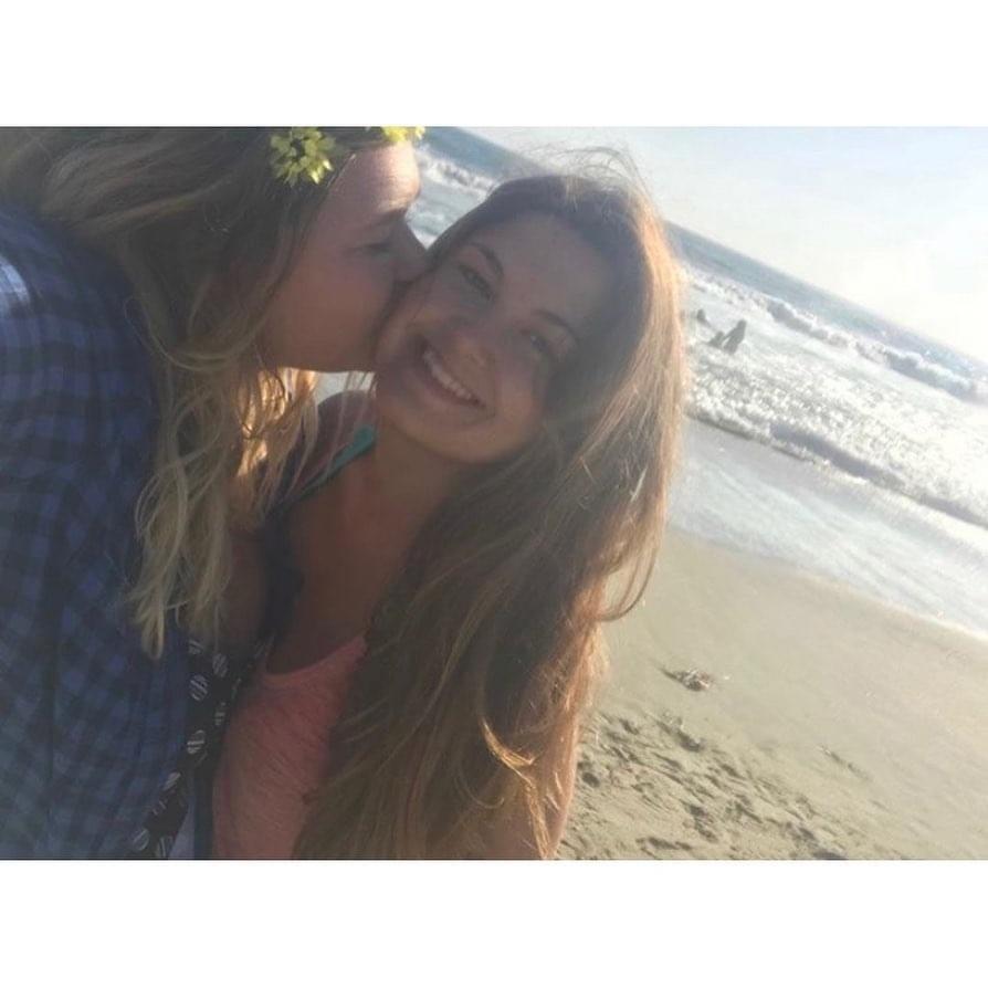 We went to Venice Beach for this picture because Maddy wanted to use the mermaid emoji. 