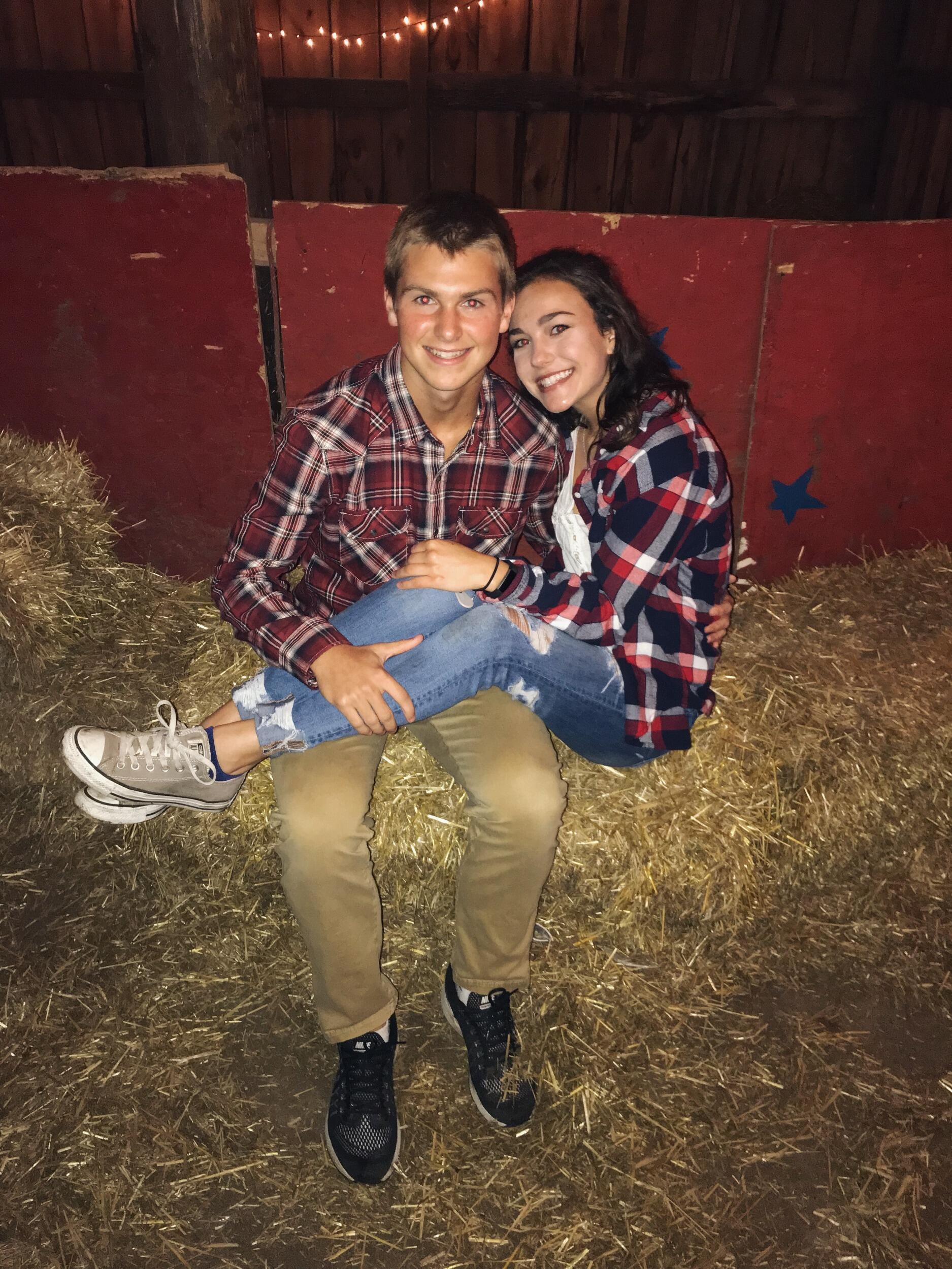 5 years of long distance begins! Emma spends the next 4 years at the University of Illinois. Ryan ❤️'s visiting for Barn Dance 🐮