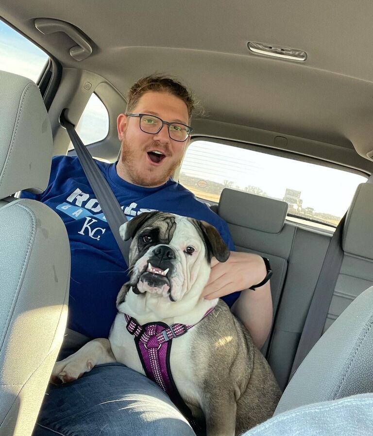 We brought home Milton's little sister, Fiona