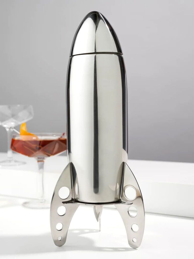 Space-inspired cocktail shaker brother-in-law gift