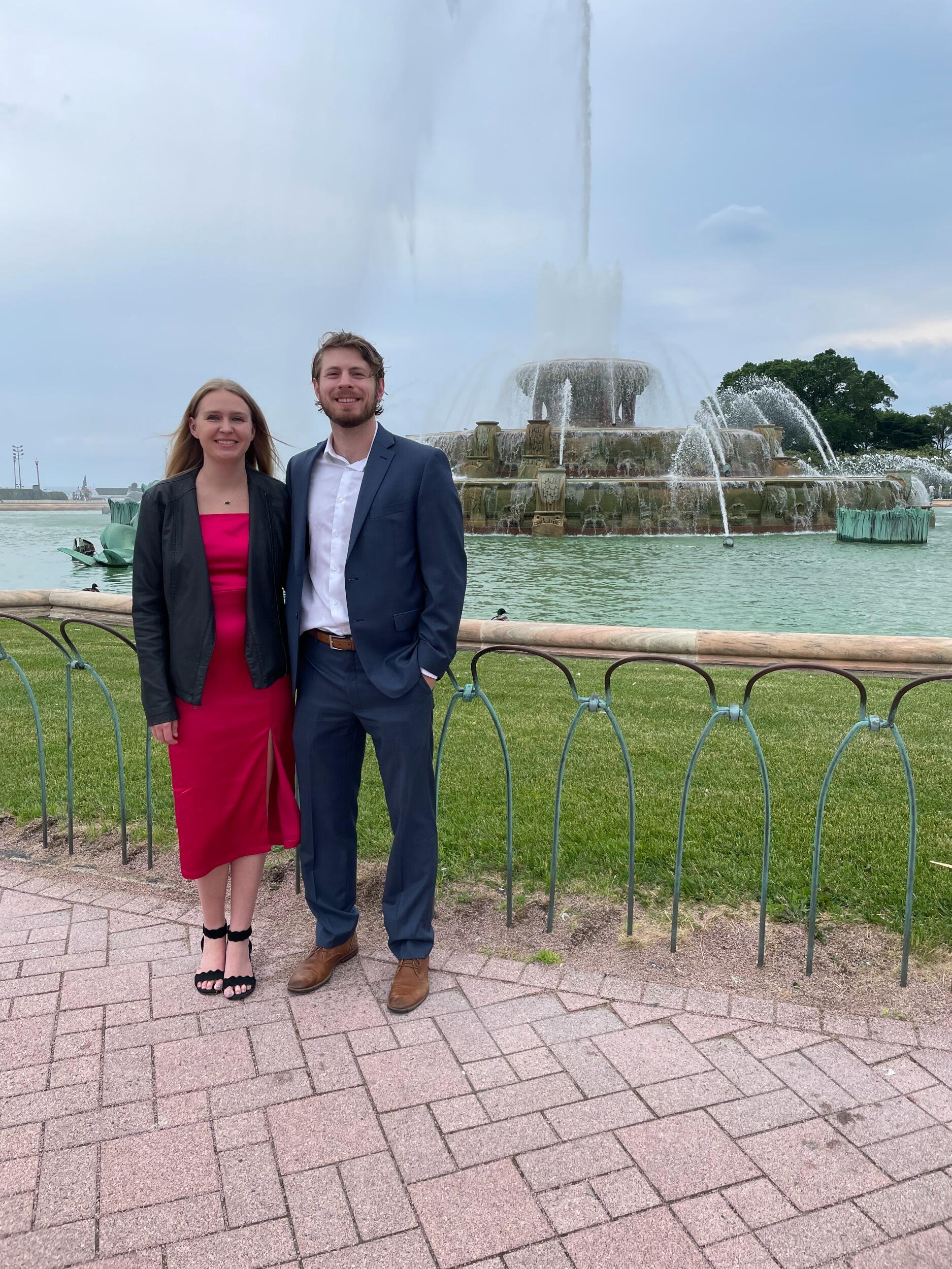 Chicago, IL — Grant (best man) & Jenny (bridesmaid) got married! 
