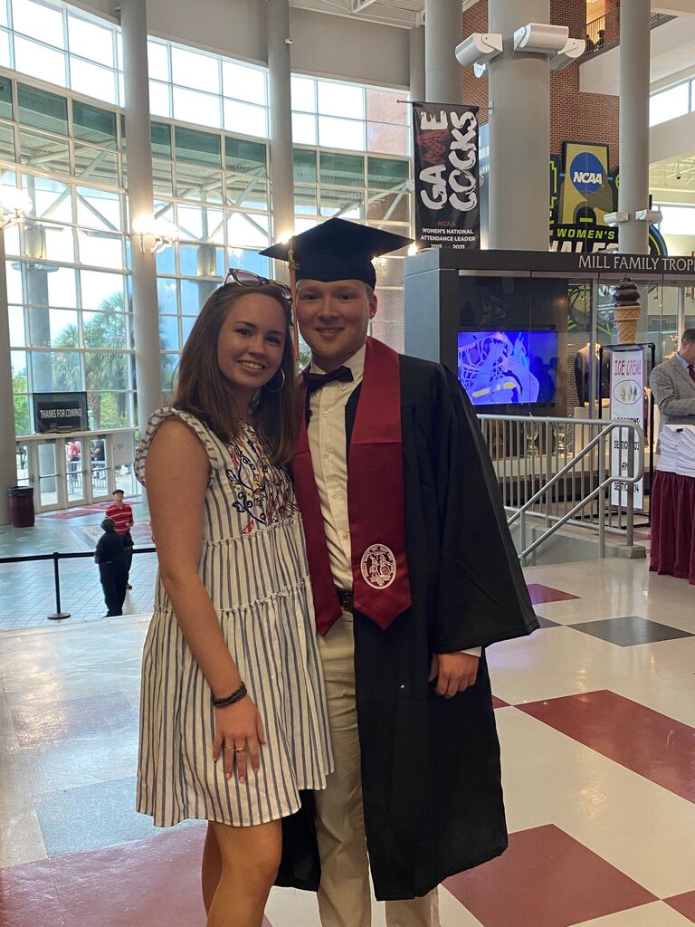 Matthew's College Graduation.