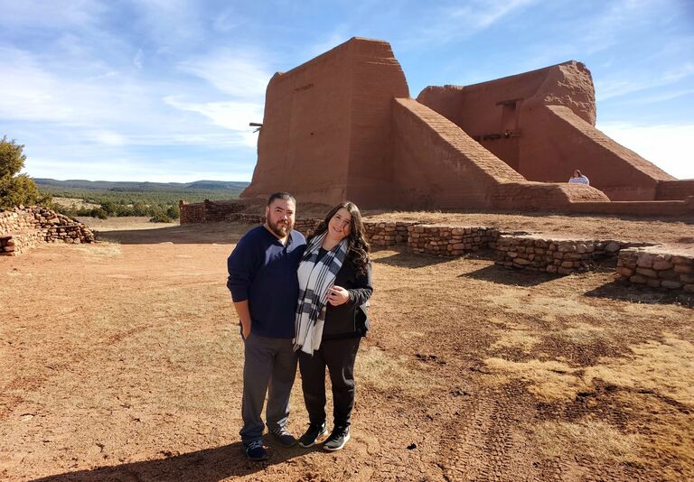 Ruins trail of Pecos - Pecos, New Mexico