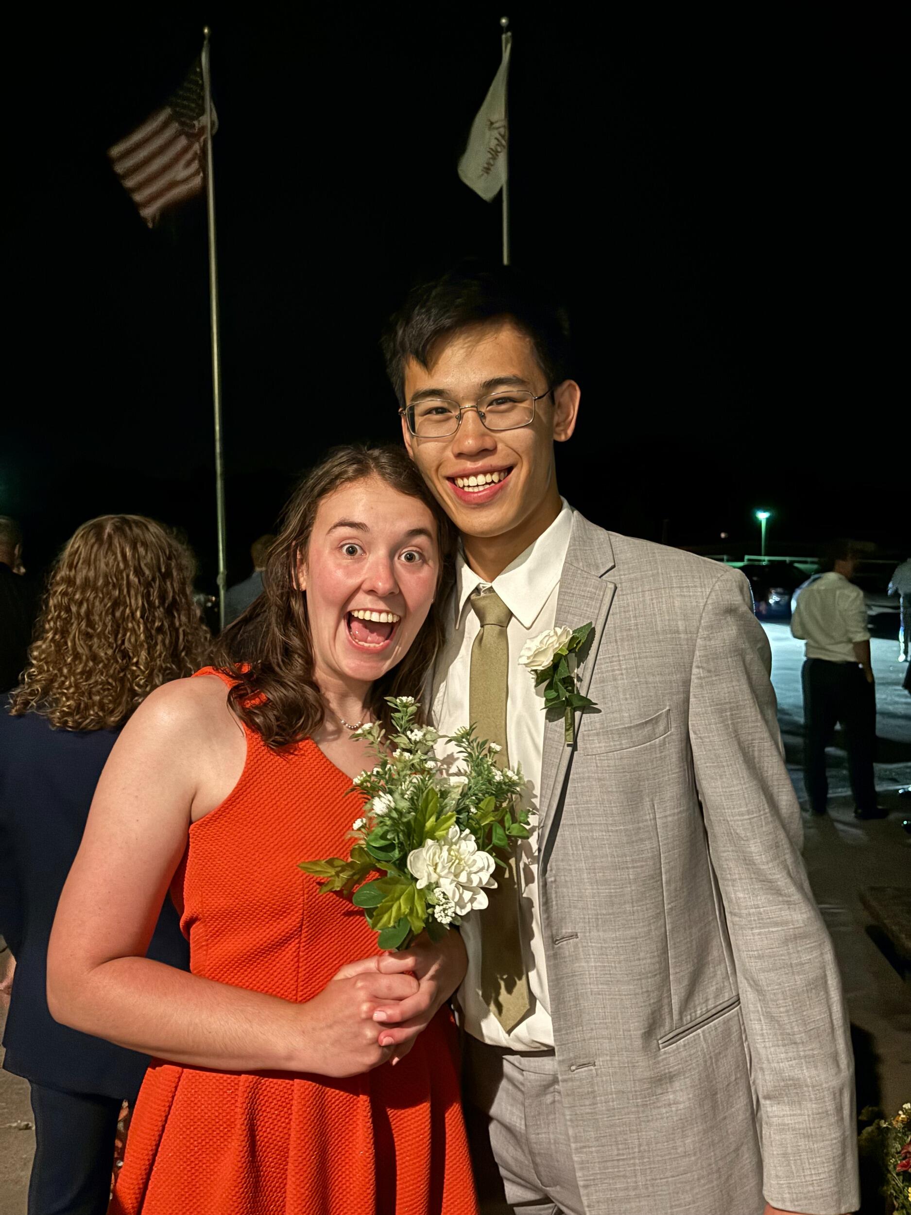 Chaotically excited about catching the bouquet