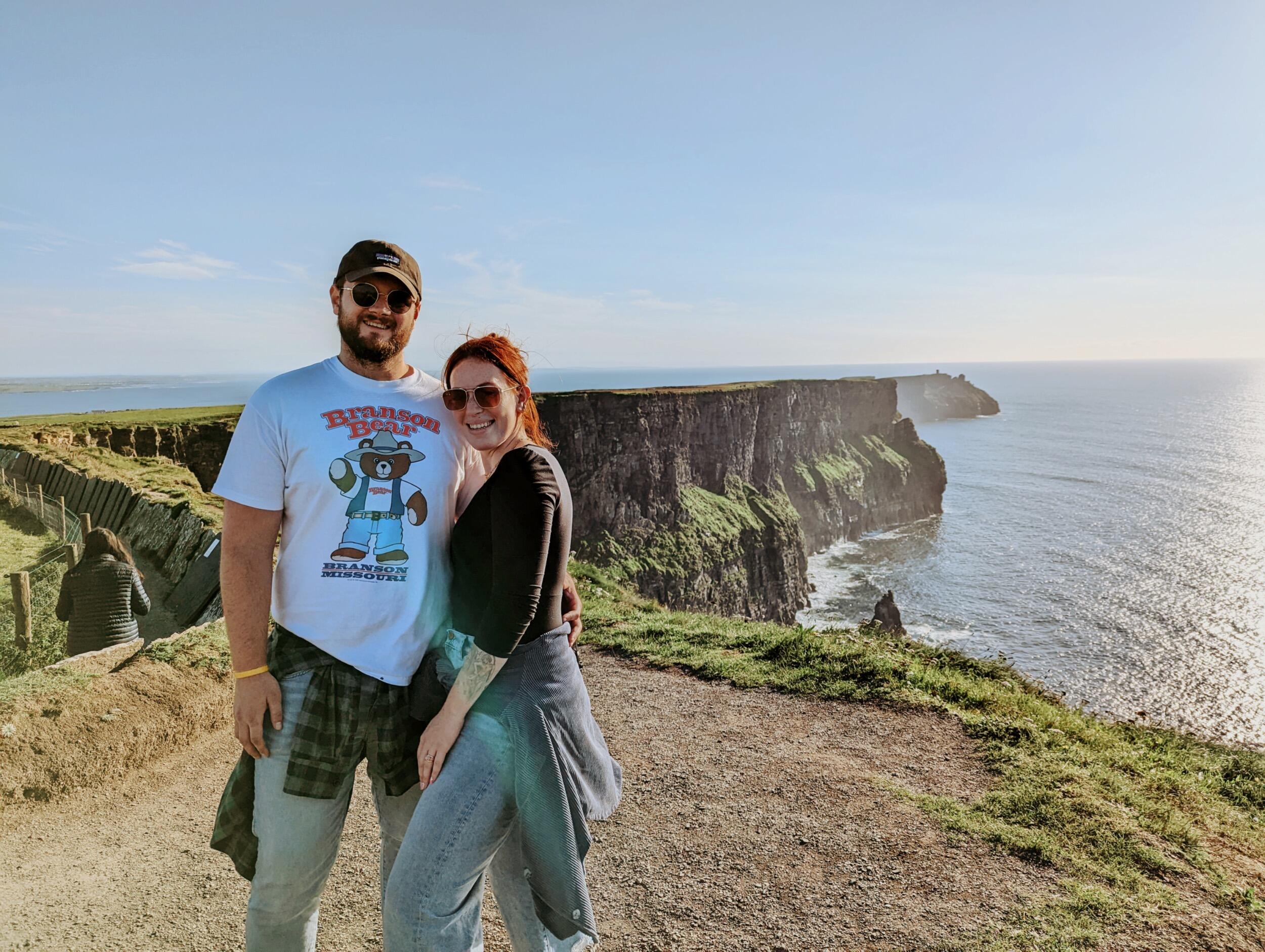 Our first trip together to Ireland!
