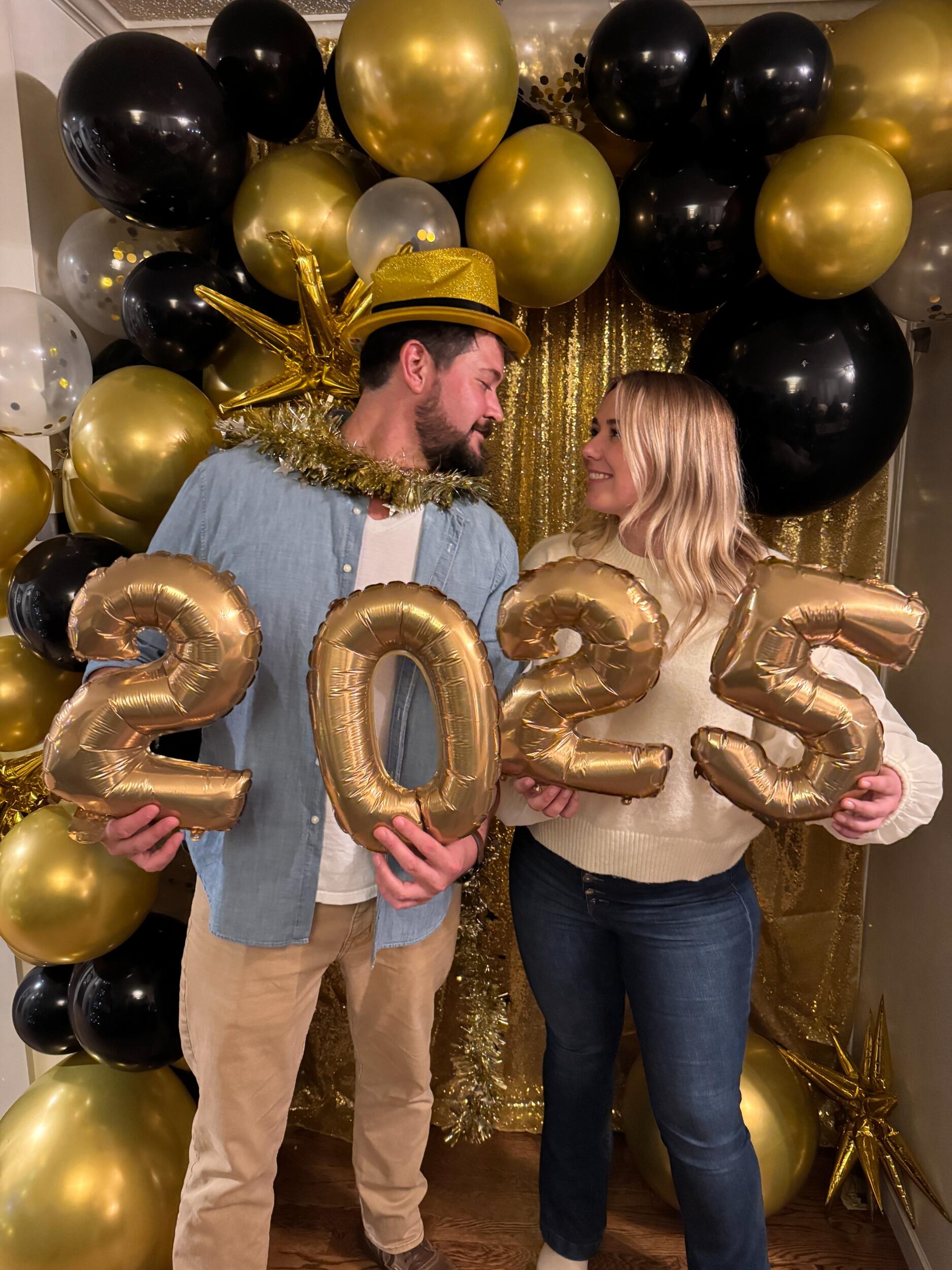 Ringing in the new year together :)