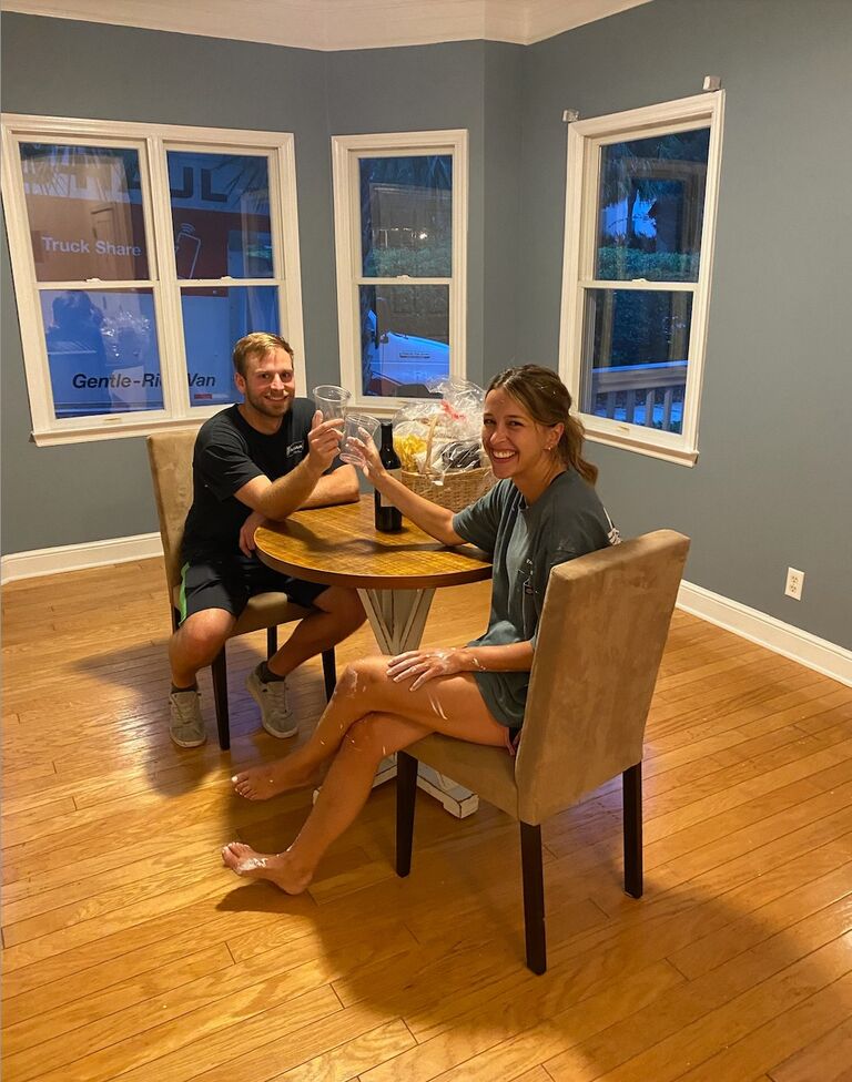 Bought a house (on an island) like real adults.