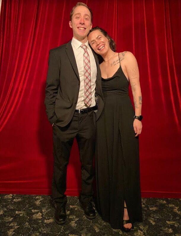 Valentine's Day Gala to support the arts! (included in the timeline only because we look so good)