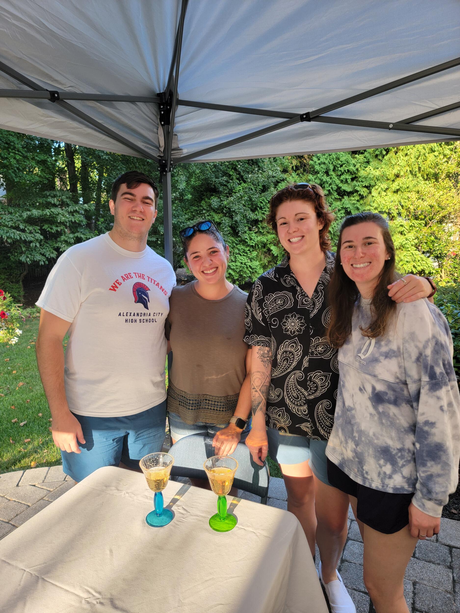 Family BBQ down in Maryland