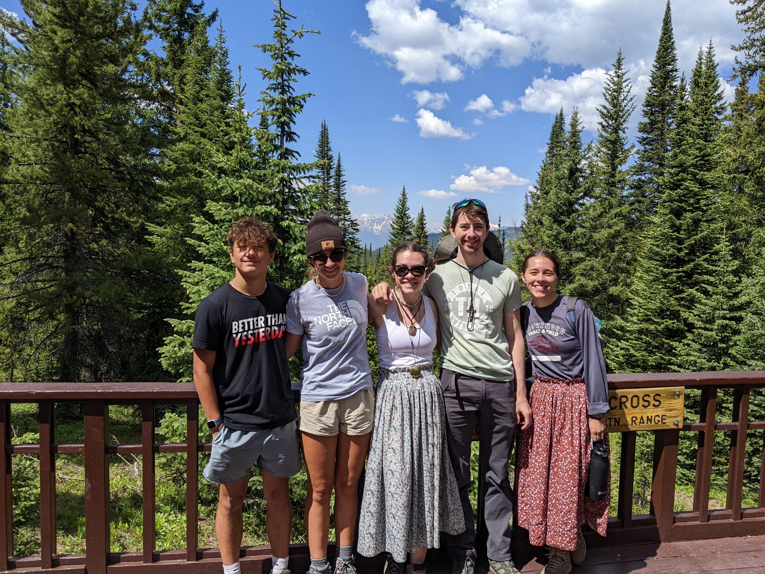 We took a grueling and amazing week-long backpacking/camping trip in the wilderness areas in Colorado with Jessica (Maid of Honor), Etienne (groomsman), and Nicole (bridesmaid). We had a hard time adjusting back to reality after such an intense experience in the wild. 