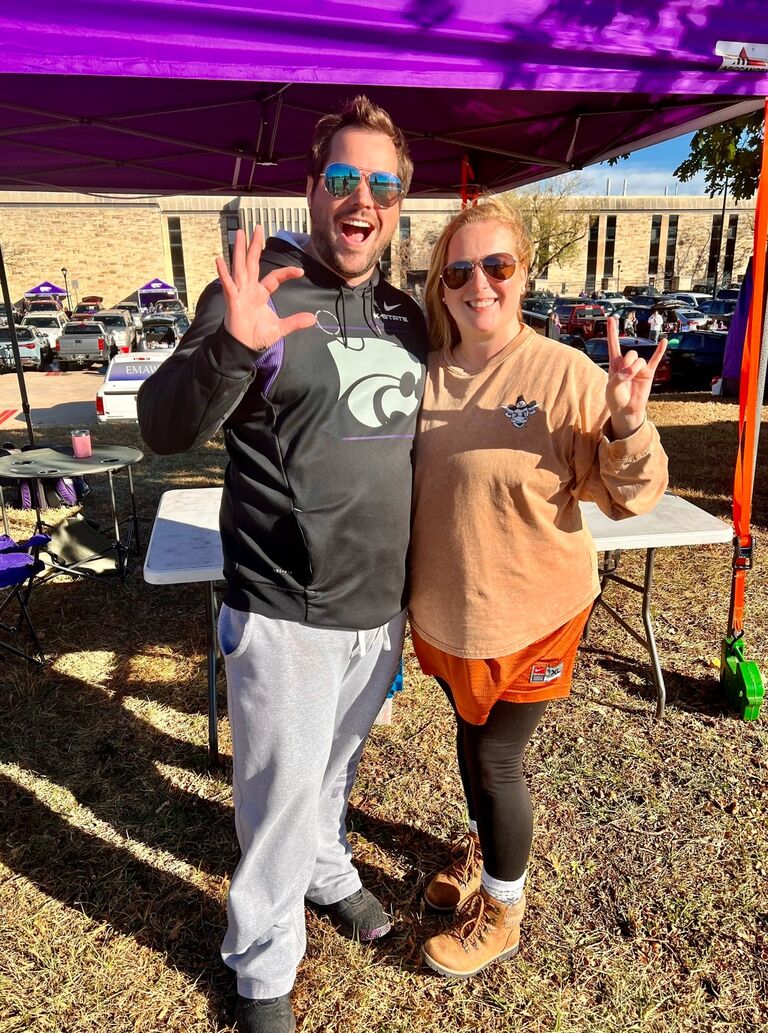 First rivalry game! Texas vs. Kansas State in Manhattan, Kansas