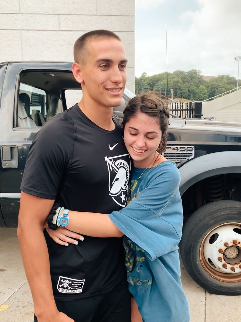 Ridge and Jaime started long distance at two different colleges.