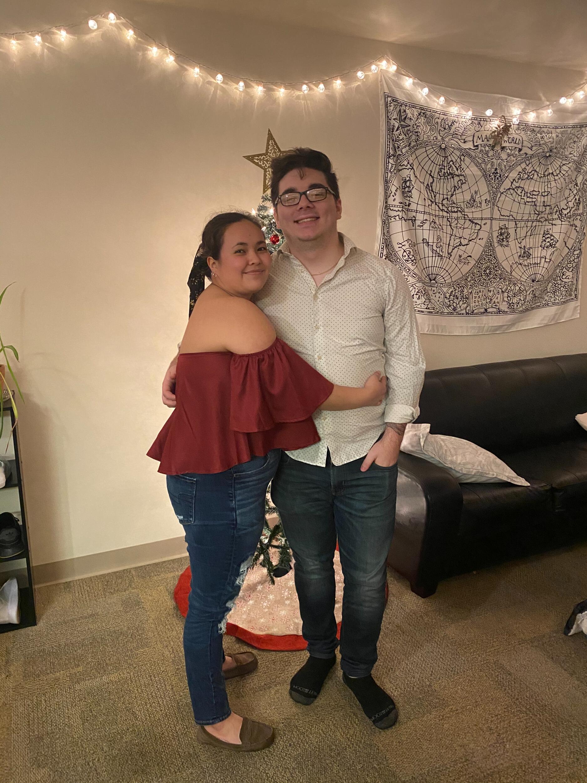 Our first Thanksgiving together. 