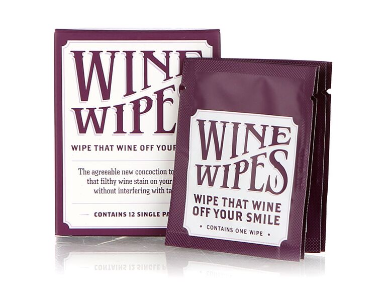 Wine Wipes teeth cleaning packs