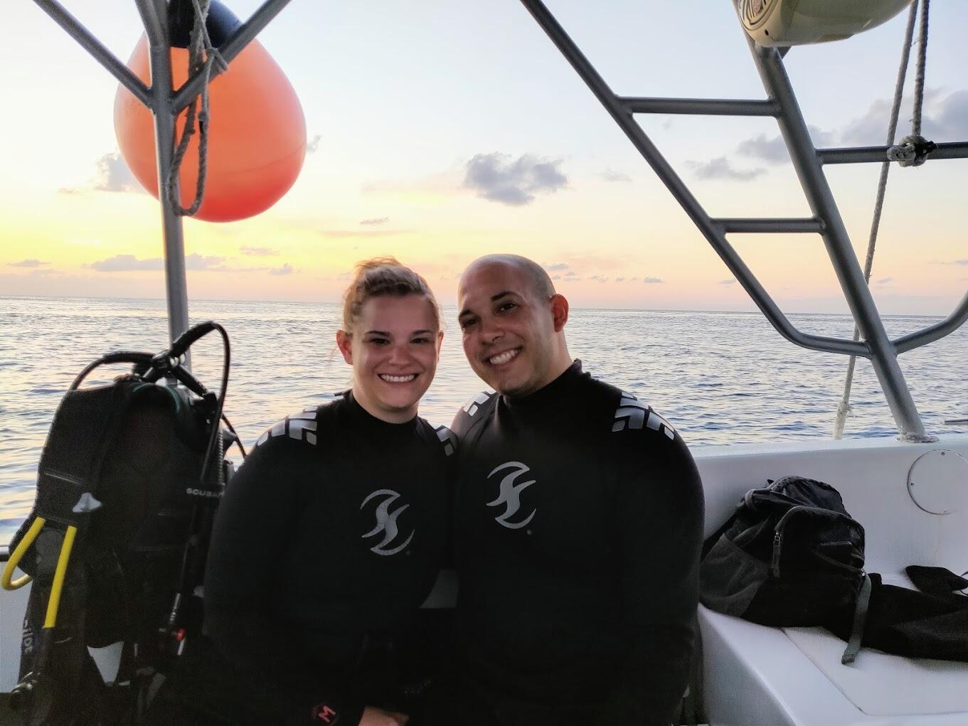 Our first SCUBA adventure in Cozumel, Mexico 
