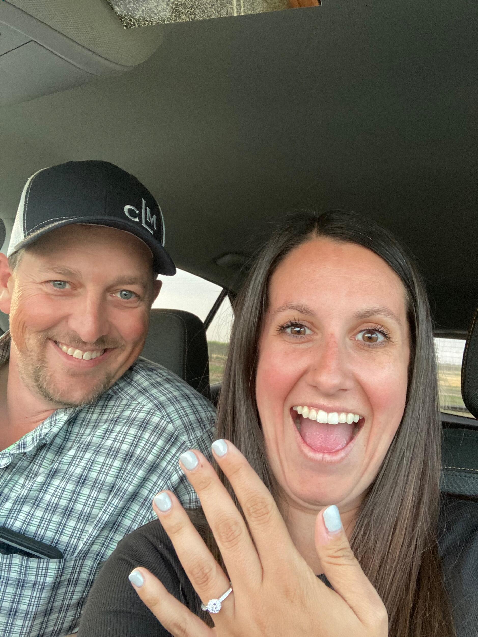 Scott proposed to Alexa!