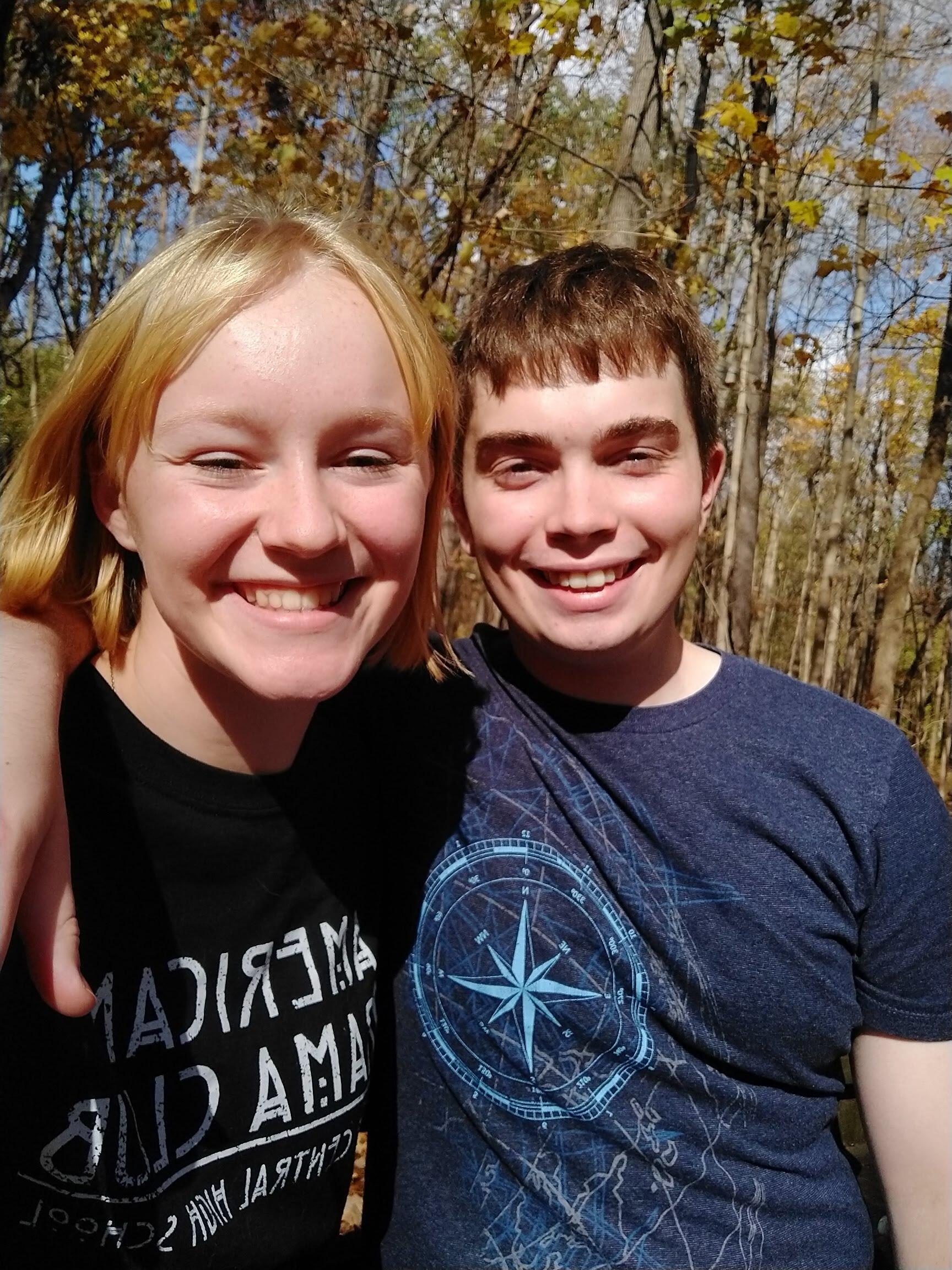 Hiking together