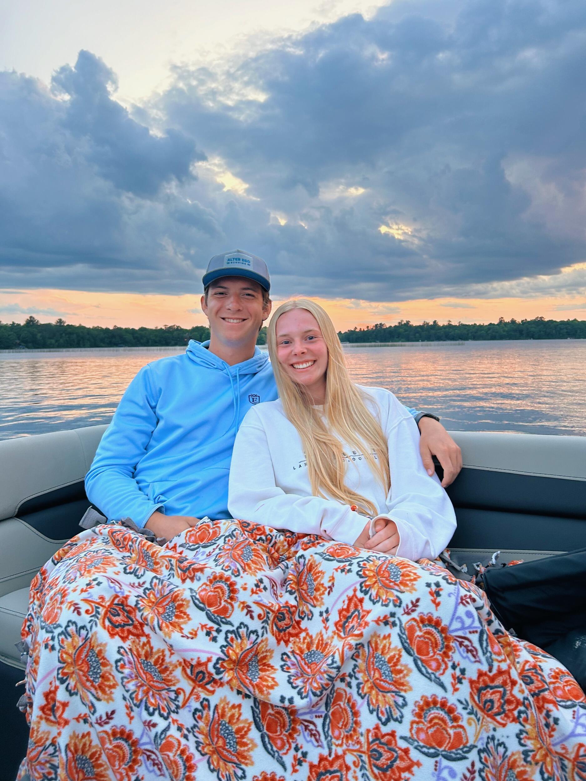 Celebrated the 4th with Kaylyn's family on the lake