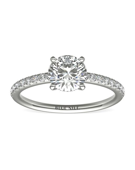 Blue Nile 56254_Round Engagement Ring | The Knot