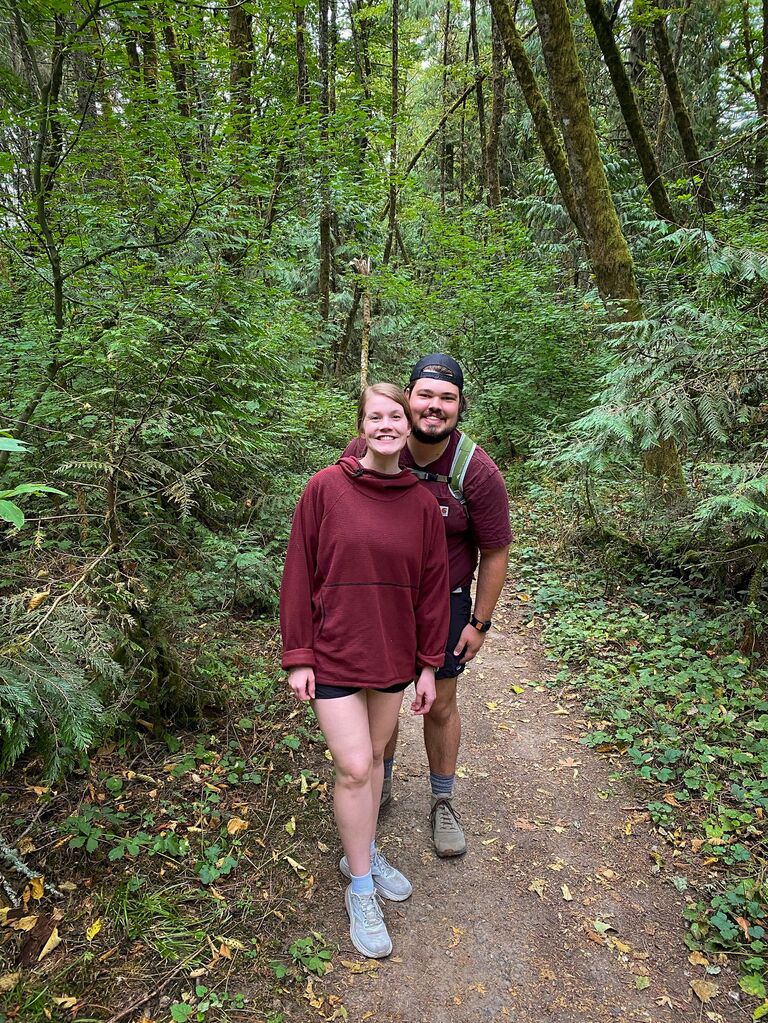 We got to go to Portland, OR to visit Kara's sister, Kate, and brother-in-law, Hunter. Little did Kara know that in a few weeks, we'd be engaged!