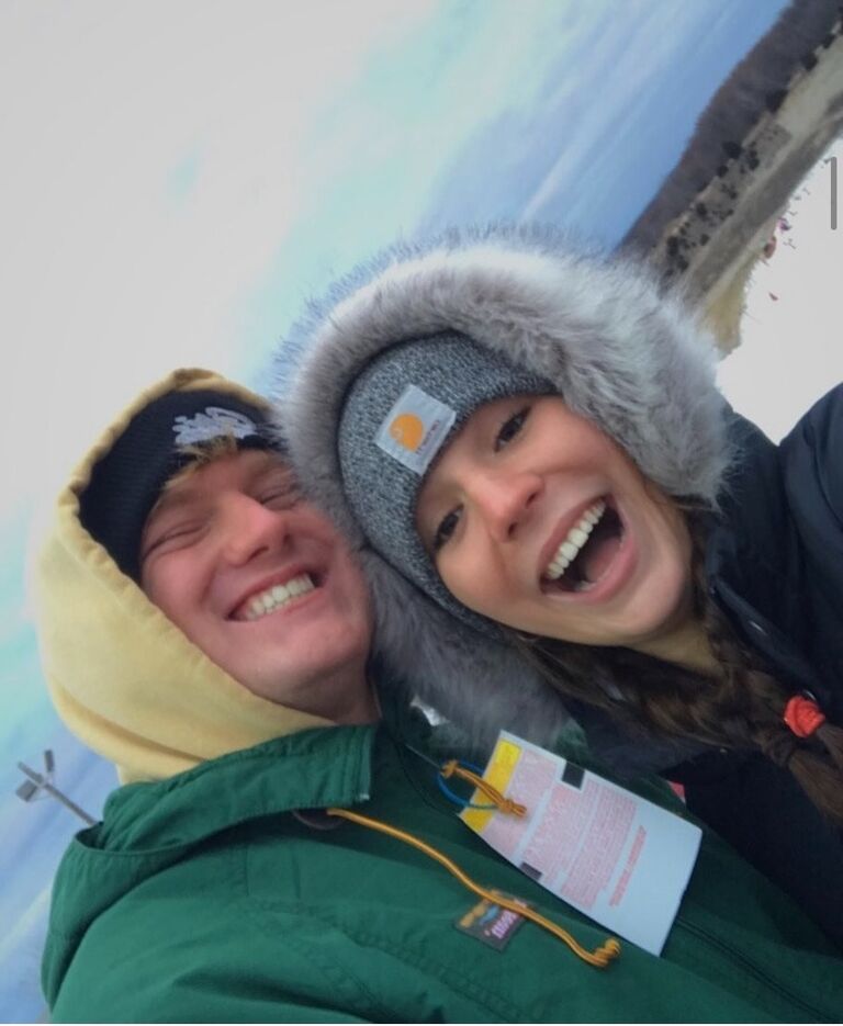 Sledding at Wilmot