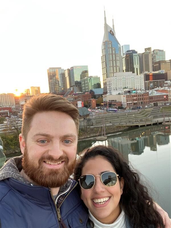 Gabby & Chris rock out in Nashville